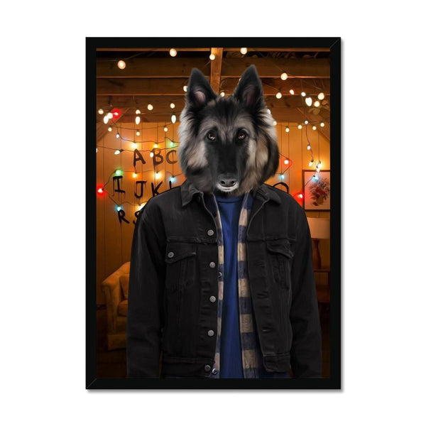 Retro 80s Sci-Fi Custom Pet Portrait | Paw & Glory