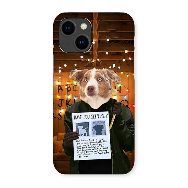 Retro 80s Sci-Fi Custom Pet Phone Case | Custom Pet Artwork | Paw & Glory