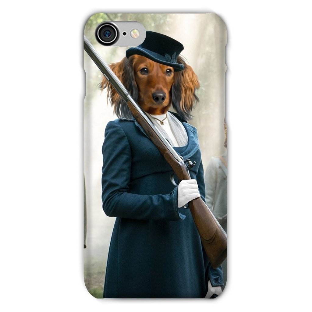 Regency Lady Custom Pet Snap Phone Case | Custom Pet Artwork | Paw & Glory