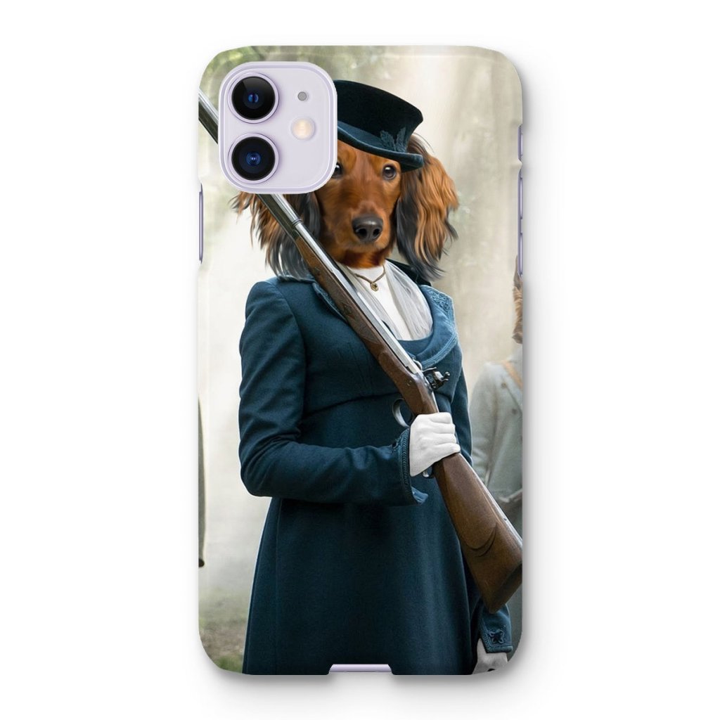 Regency Lady Custom Pet Snap Phone Case | Custom Pet Artwork | Paw & Glory