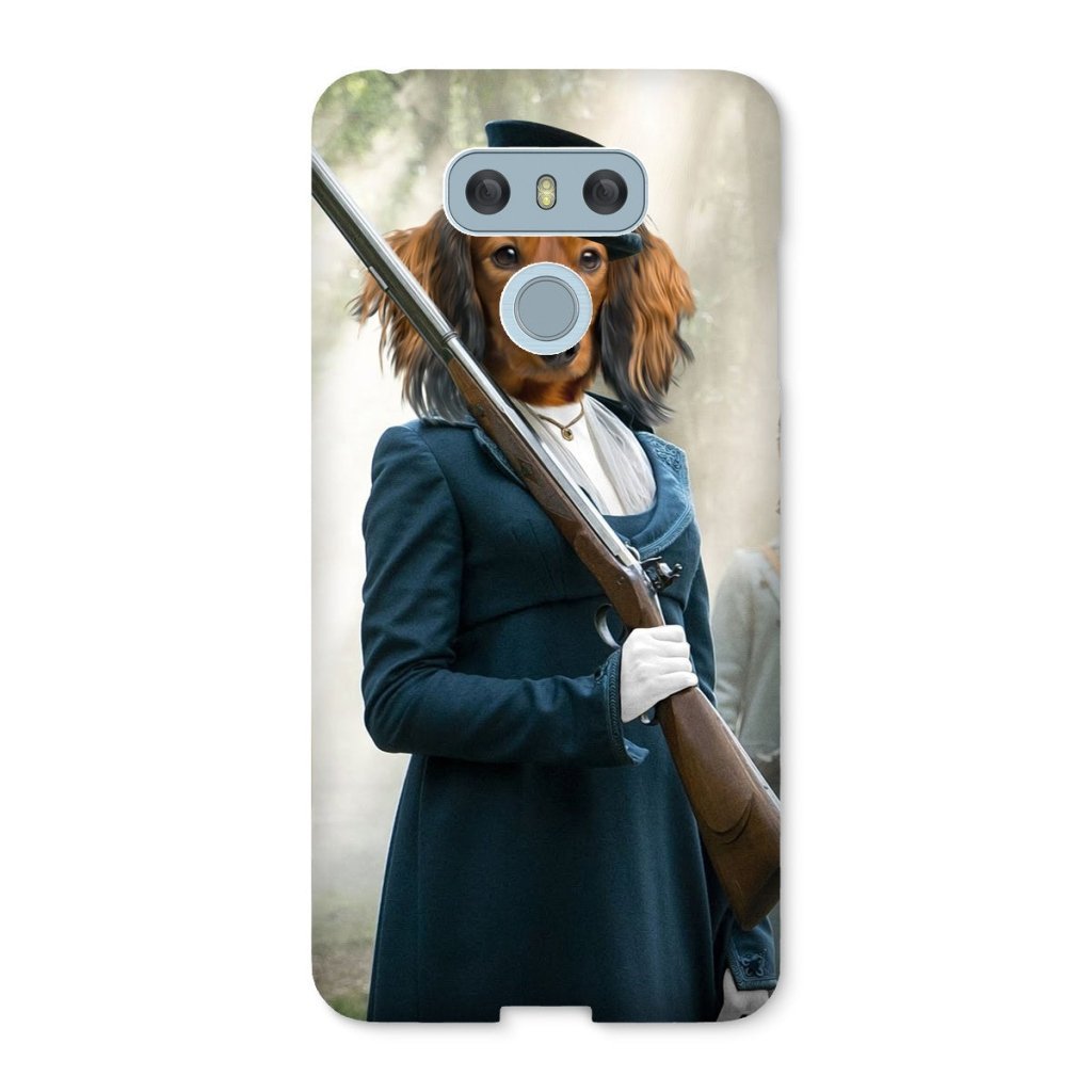 Regency Lady Custom Pet Snap Phone Case | Custom Pet Artwork | Paw & Glory
