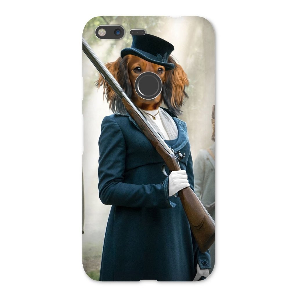Regency Lady Custom Pet Snap Phone Case | Custom Pet Artwork | Paw & Glory