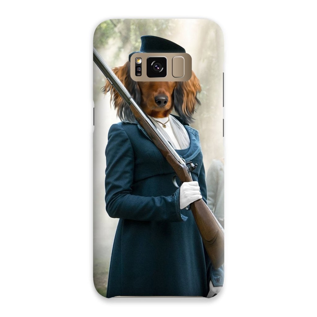 Regency Lady Custom Pet Snap Phone Case | Custom Pet Artwork | Paw & Glory