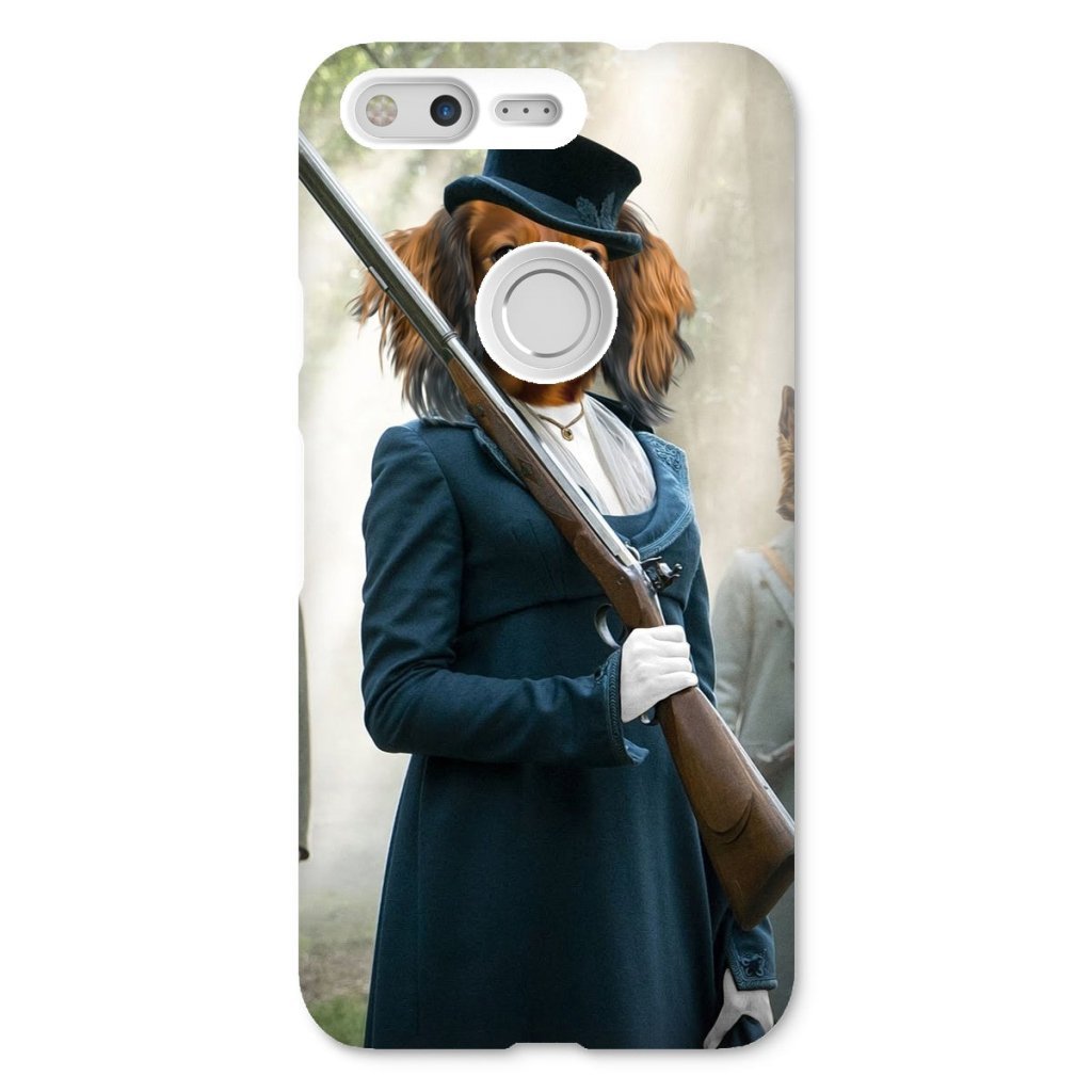 Regency Lady Custom Pet Snap Phone Case | Custom Pet Artwork | Paw & Glory