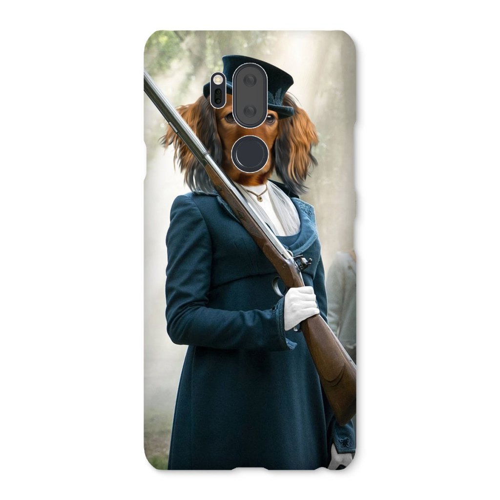 Regency Lady Custom Pet Snap Phone Case | Custom Pet Artwork | Paw & Glory