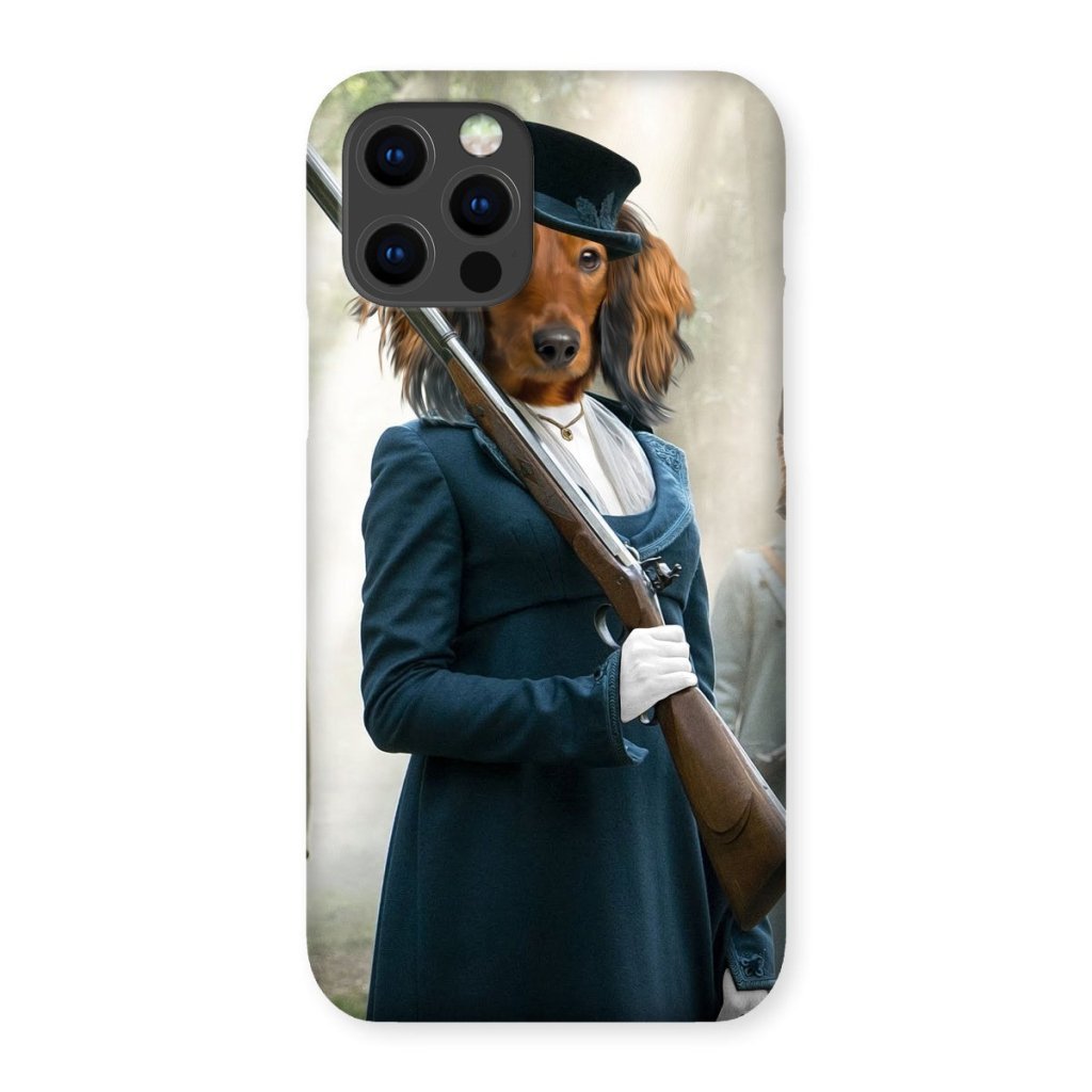 Regency Lady Custom Pet Snap Phone Case | Custom Pet Artwork | Paw & Glory