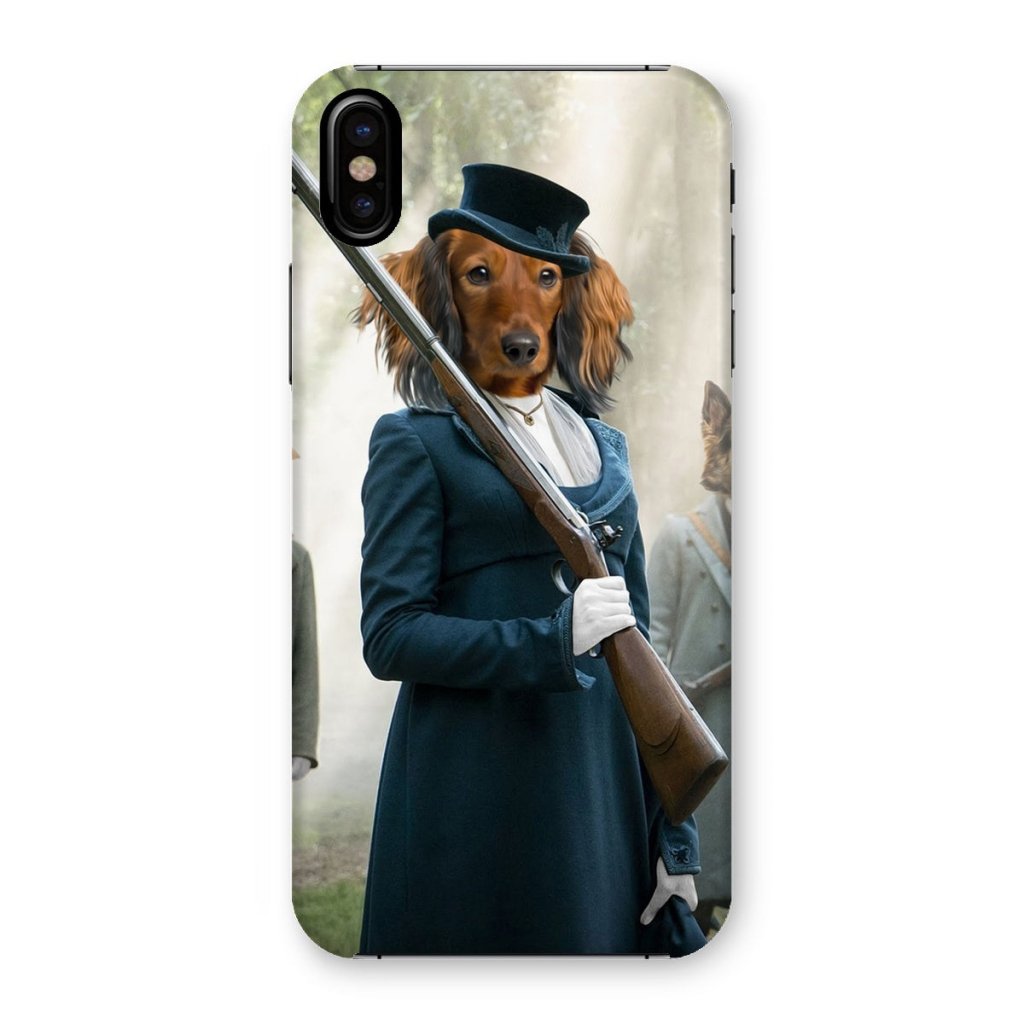 Regency Lady Custom Pet Snap Phone Case | Custom Pet Artwork | Paw & Glory