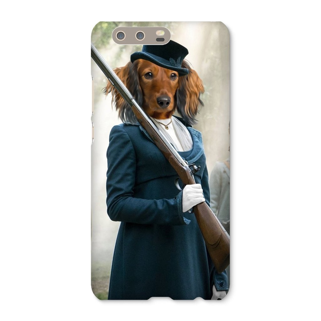 Regency Lady Custom Pet Snap Phone Case | Custom Pet Artwork | Paw & Glory