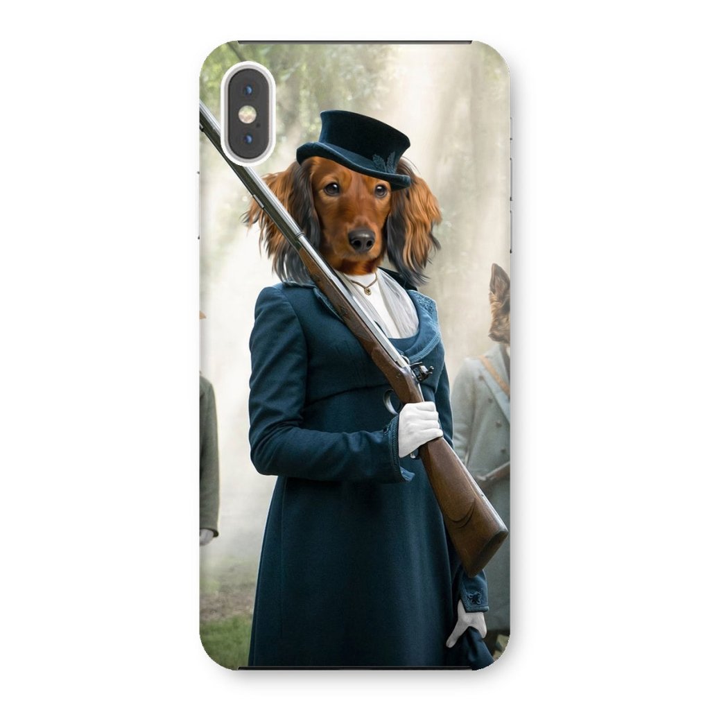 Regency Lady Custom Pet Snap Phone Case | Custom Pet Artwork | Paw & Glory