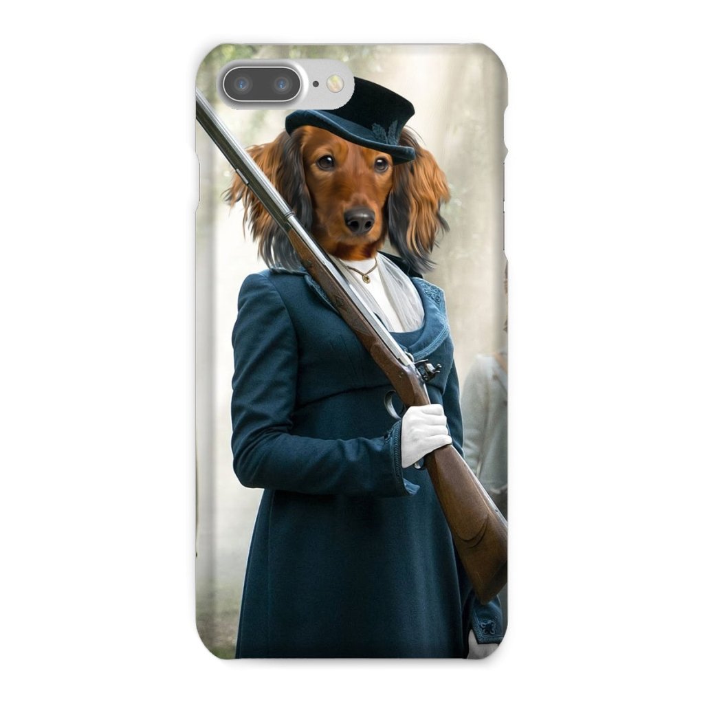 Regency Lady Custom Pet Snap Phone Case | Custom Pet Artwork | Paw & Glory