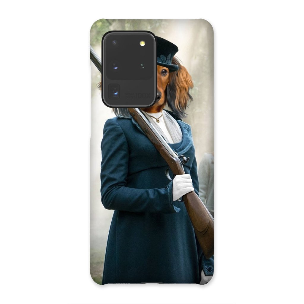 Regency Lady Custom Pet Snap Phone Case | Custom Pet Artwork | Paw & Glory