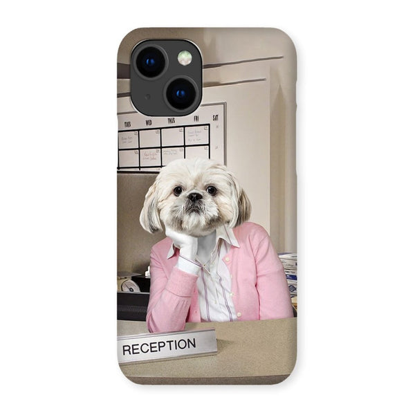 Office Drama Queen Custom Pet Phone Case | Custom Pet Artwork | Paw & Glory