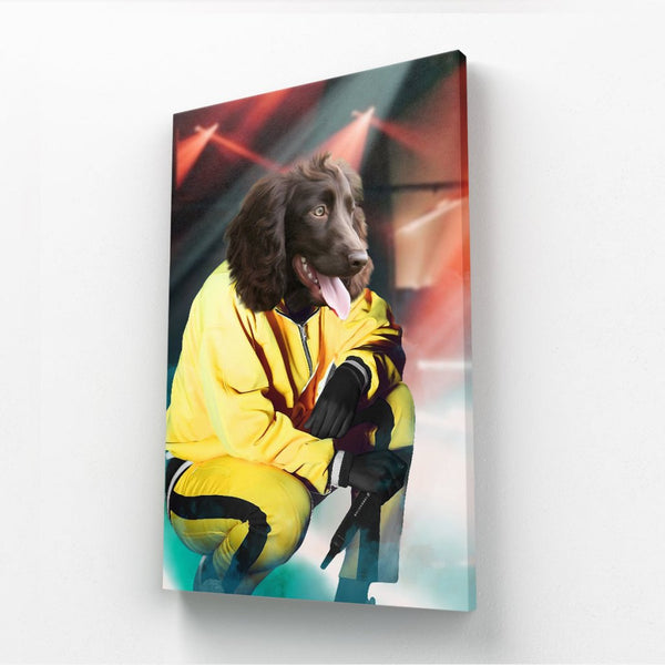 Hip Hop Artist Custom Pet Canvas | Custom Pet Canvas | Paw & Glory
