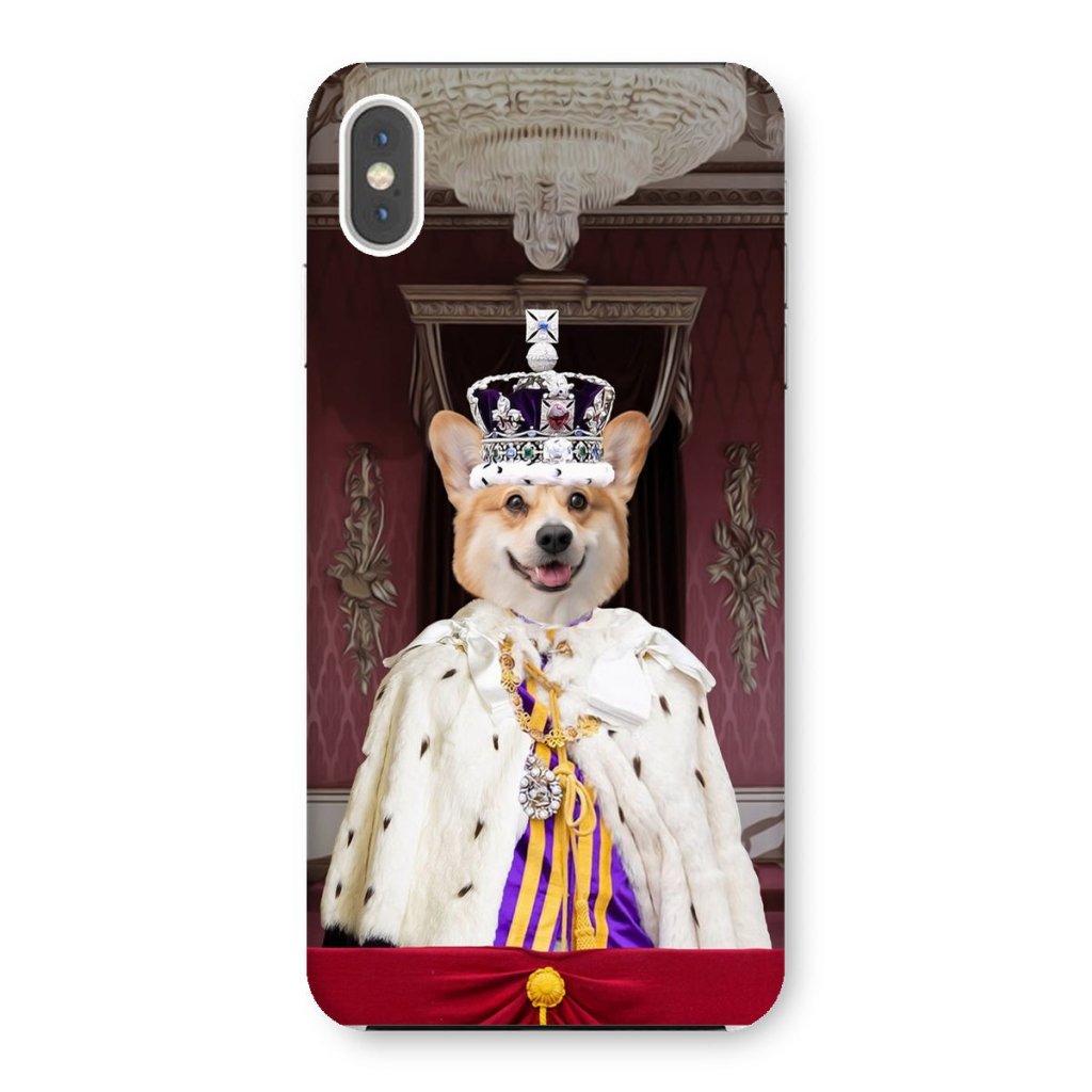 The Kings Coronation: Custom Pet Phone Case - Paw & Glory - Dog Portraits - Pet Portraits