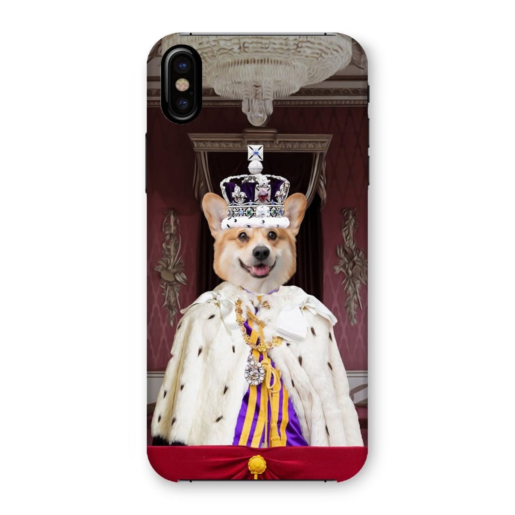 The Kings Coronation: Custom Pet Phone Case - Paw & Glory - Dog Portraits - Pet Portraits
