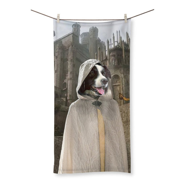 Royal Spy Custom Pet Towel | Renaissance Pet Portrait | Paw & Glory