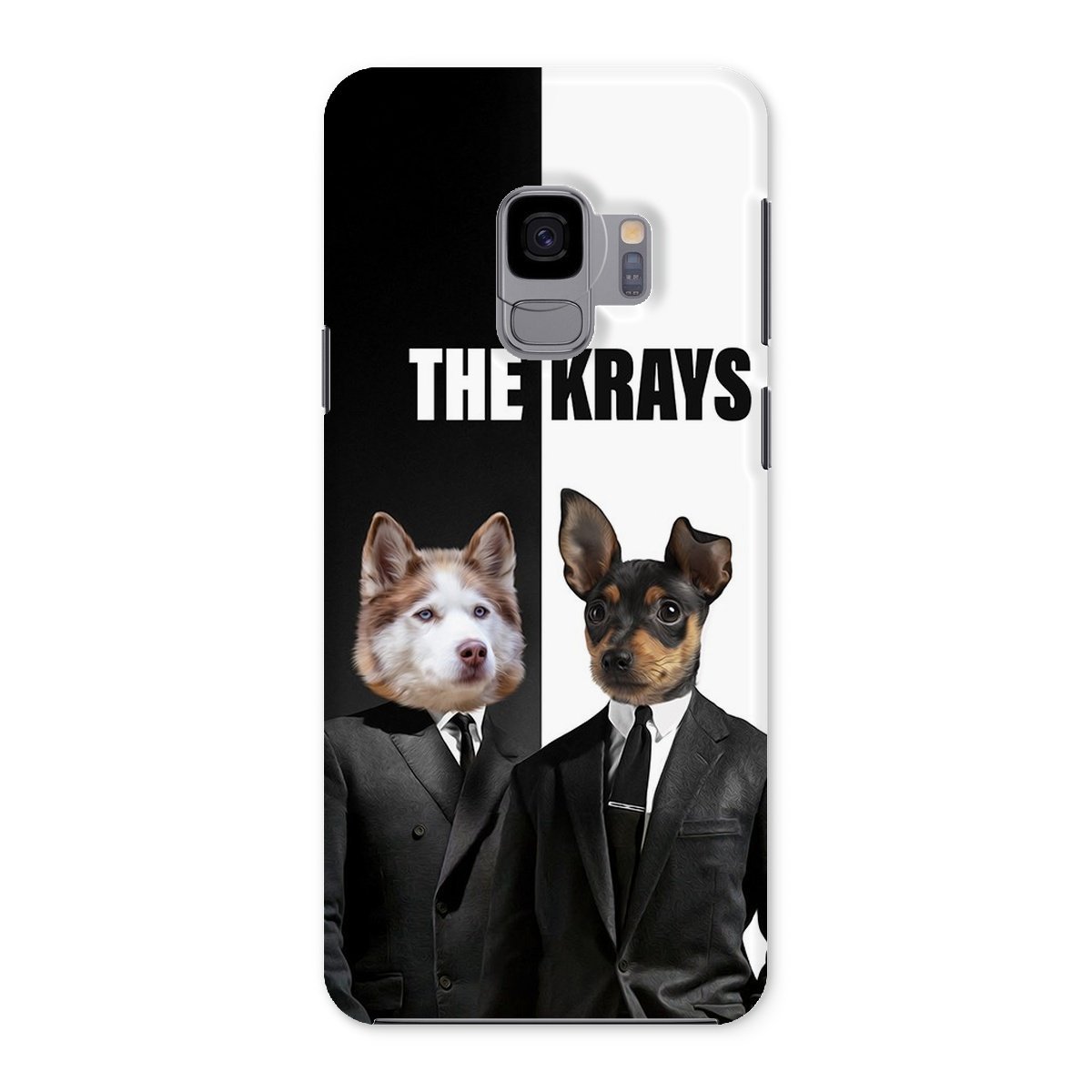 The Krays: Custom Pet Phone Case - Paw & Glory - Dog Portraits - Pet Portraits