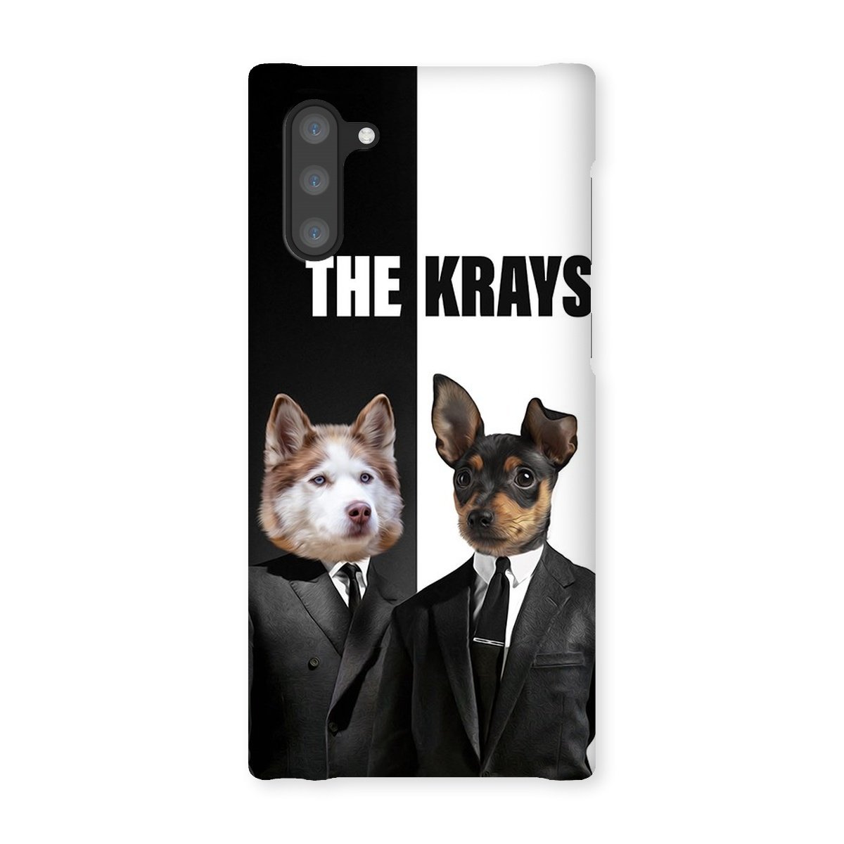 The Krays: Custom Pet Phone Case - Paw & Glory - Dog Portraits - Pet Portraits