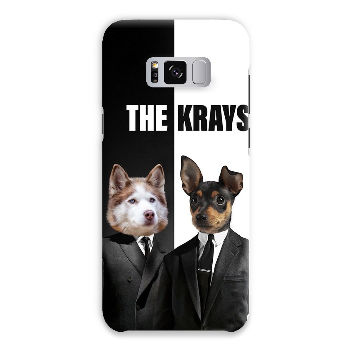 The Krays: Custom Pet Phone Case - Paw & Glory - Dog Portraits - Pet Portraits