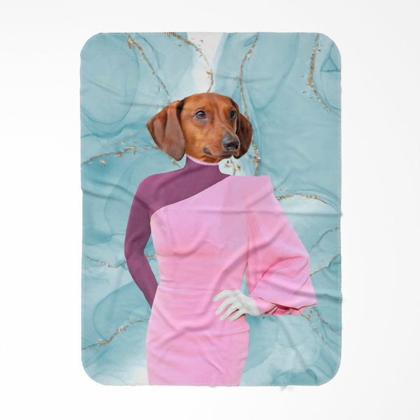 Luxury Glamour Star Custom Pet Blanket | Pet Lover Gift | Paw & Glory