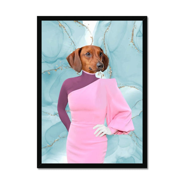 Luxury Glamour Star Custom Pet Portrait | Custom Pet Portrait | Paw & Glory
