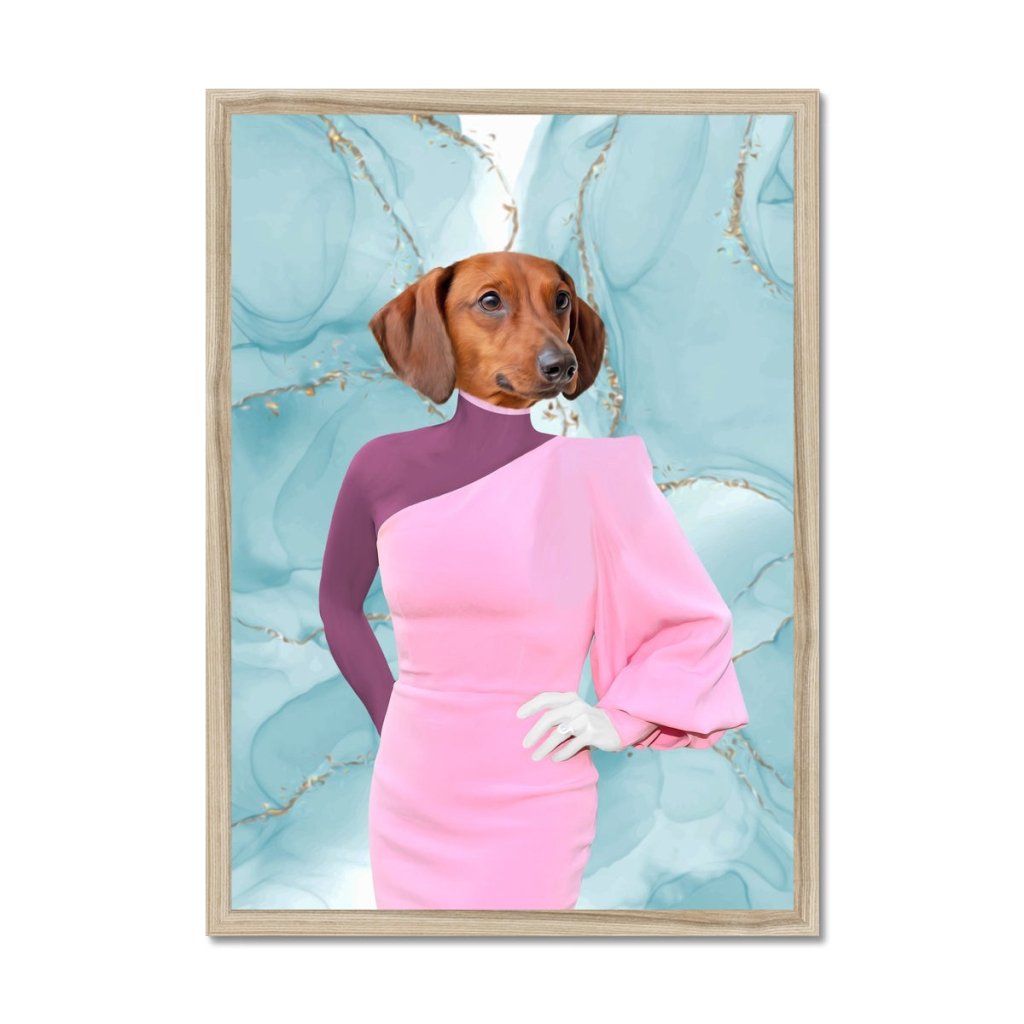 The Kyle (Real Housewives Of Beverley Hills): Custom Pet Portrait - Paw & Glory - Dog Portraits - Pet Portraits