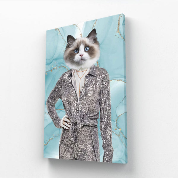Luxury Glamour Star Custom Pet Canvas | Custom Pet Canvas | Paw & Glory