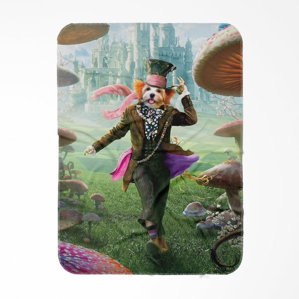 Whimsical Tea Party Host Custom Pet Blanket | Pet Lover Gift | Paw & Glory