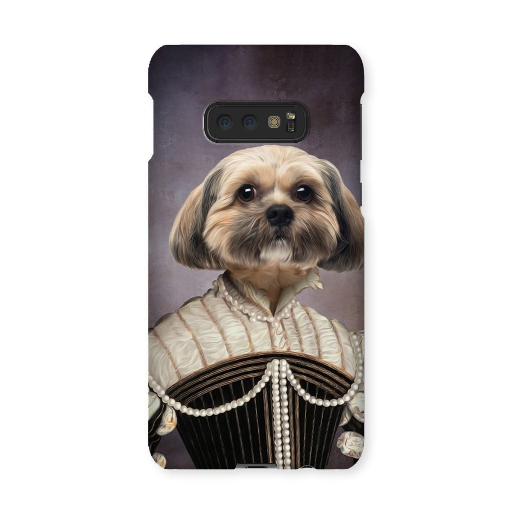 The Marquise: Custom Pet Phone Case - Paw & Glory - Dog Portraits - Pet Portraits