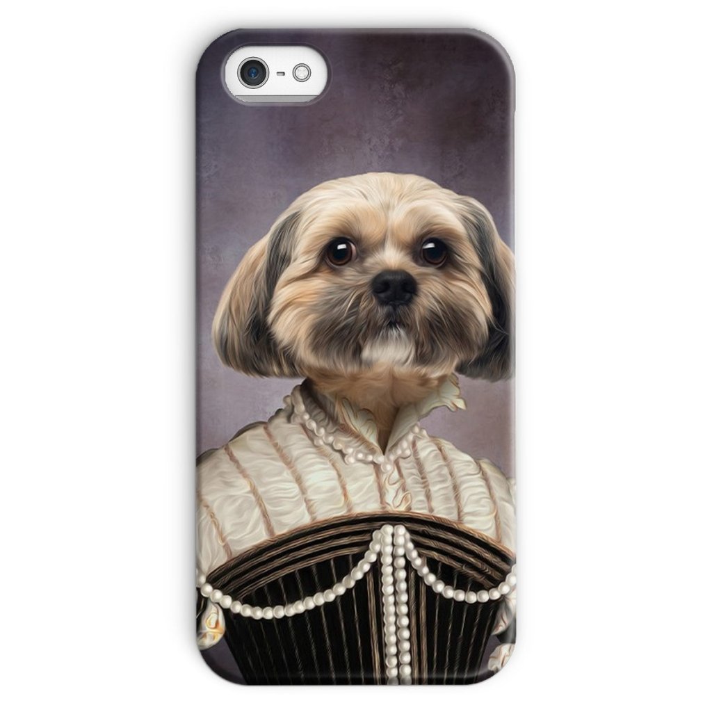 The Marquise: Custom Pet Phone Case - Paw & Glory - Dog Portraits - Pet Portraits