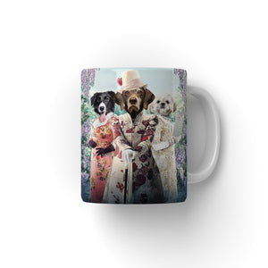 The Matchmakers (Bridgerton Inspired): Custom Pet Coffee Mug - Paw & Glory - Dog Portraits - Pet Portraits