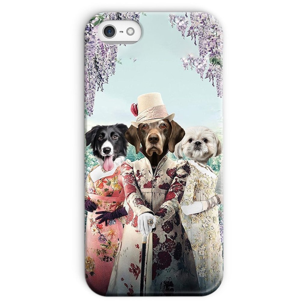 The Matchmakers (Bridgerton Inspired): Custom Pet Phone Case - Paw & Glory - Dog Portraits - Pet Portraits