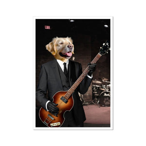 The McCartney: Custom Pet Poster - Paw & Glory - Dog Portraits - Pet Portraits