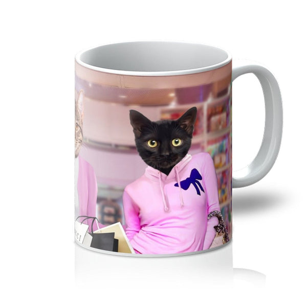 High School Clique Custom Pet Coffee Mug | Funny Pet Portrait Gift | Paw & Glory