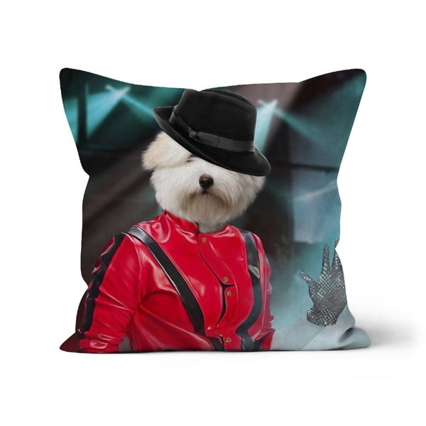 Pop Icon Custom Pet Pillow | Funny Pet Portrait | Paw & Glory