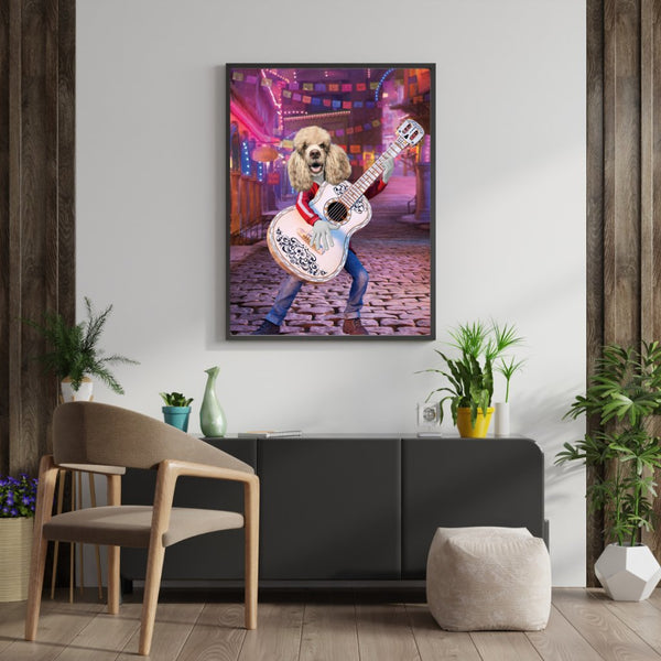 Festival Musician Custom Pet Portrait | Custom Pet Portrait | Paw & Glory