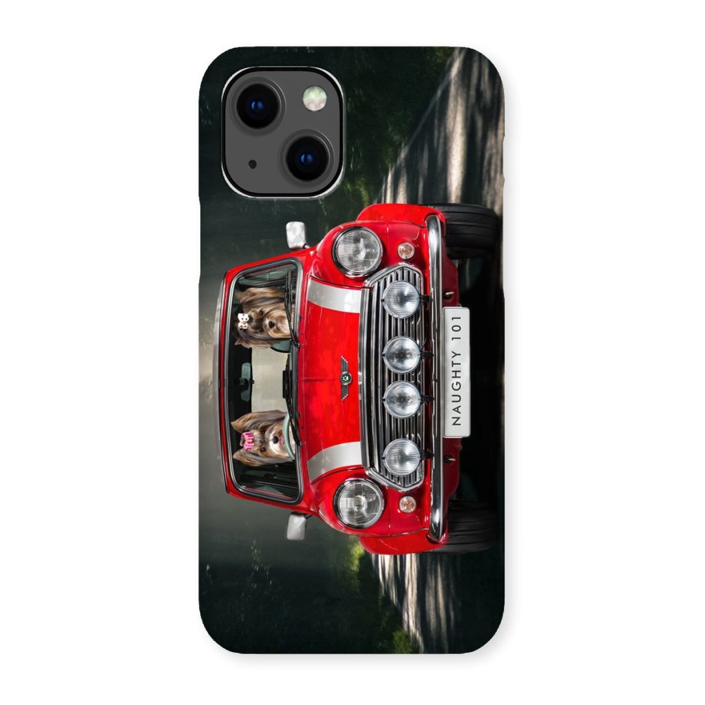 The Mini Touring: Custom Pet Phone Case - Paw & Glory - Dog Portraits - Pet Portraits
