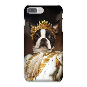 The Monarch: Custom Pet Phone Case - Paw & Glory - Dog Portraits - Pet Portraits