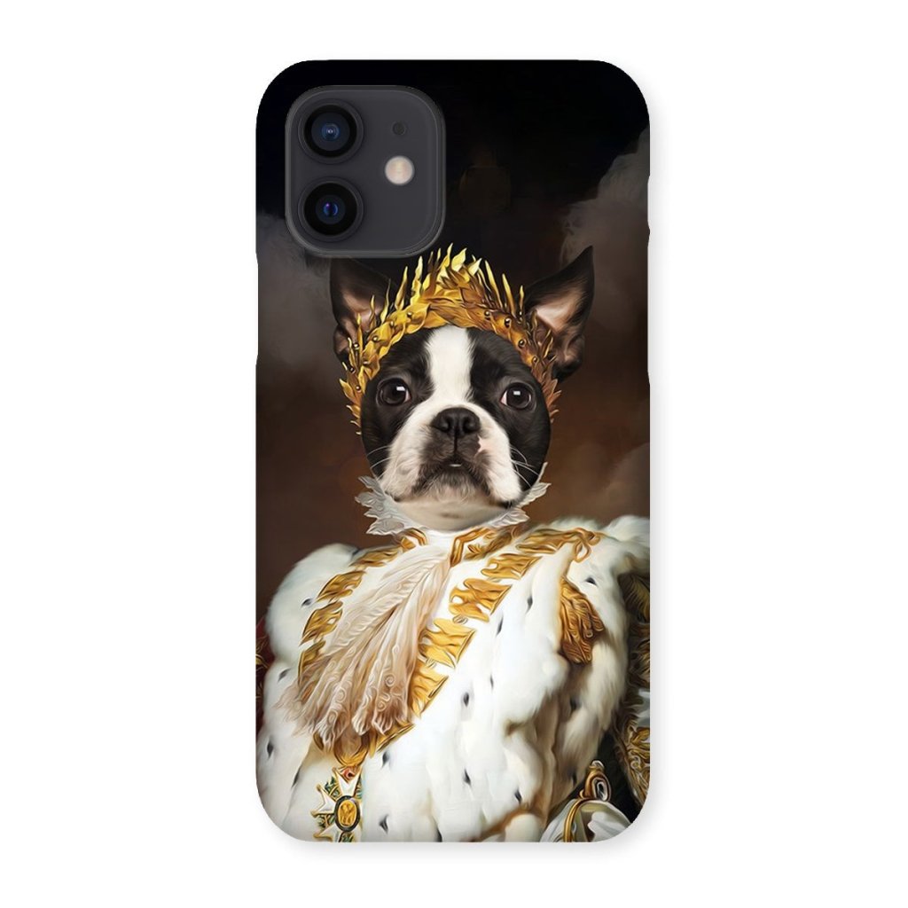 The Monarch: Custom Pet Phone Case - Paw & Glory - Dog Portraits - Pet Portraits