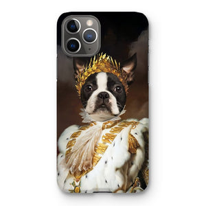 The Monarch: Custom Pet Phone Case - Paw & Glory - Dog Portraits - Pet Portraits