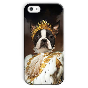 The Monarch: Custom Pet Phone Case - Paw & Glory - Dog Portraits - Pet Portraits