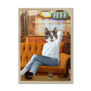 The Monica (Friends Inspired): Custom Pet Portrait - Paw & Glory - Dog Portraits - Pet Portraits