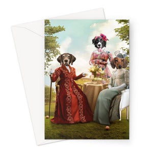 The Mothers (Bridgerton Inspired): Custom Pet Greeting Card - Paw & Glory - Dog Portraits - Pet Portraits