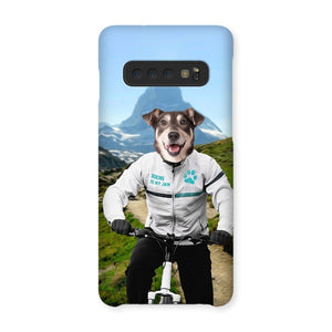 The Mountain Biking: Custom Pet Snap Phone Case - Paw & Glory - Dog Portraits - Pet Portraits