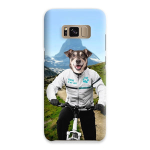 The Mountain Biking: Custom Pet Snap Phone Case - Paw & Glory - Dog Portraits - Pet Portraits