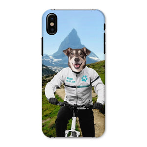 The Mountain Biking: Custom Pet Snap Phone Case - Paw & Glory - Dog Portraits - Pet Portraits