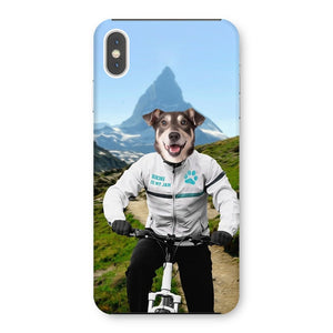 The Mountain Biking: Custom Pet Snap Phone Case - Paw & Glory - Dog Portraits - Pet Portraits