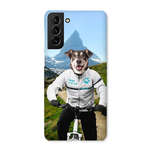 The Mountain Biking: Custom Pet Snap Phone Case - Paw & Glory - Dog Portraits - Pet Portraits