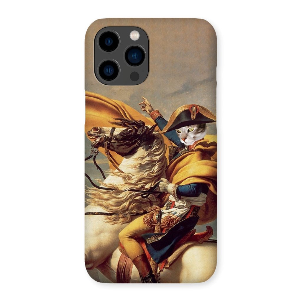 The Napoleon: Custom Pet Phone Case - Paw & Glory - Dog Portraits - Pet Portraits