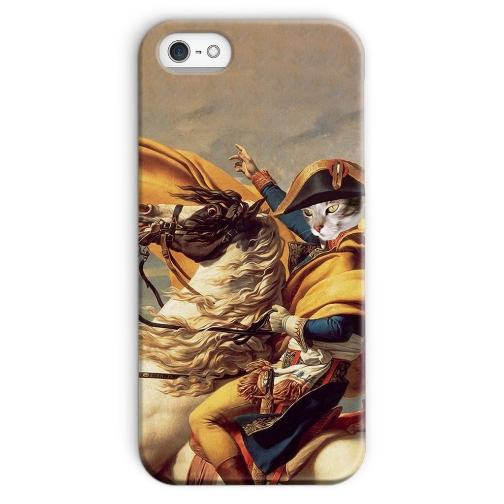 The Napoleon: Custom Pet Phone Case - Paw & Glory - Dog Portraits - Pet Portraits